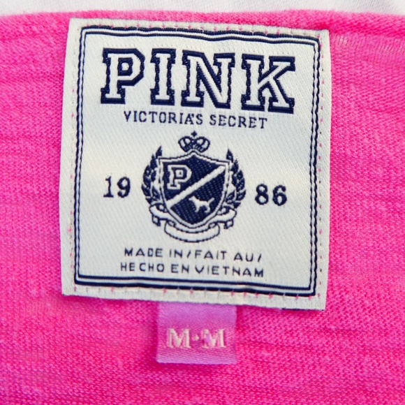 Pink Victoria's Secret Pink Sleep Tee Shirt Graphic T-Shirt You're Mine M - Picture 4 of 7
